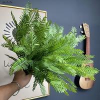 4 Ramos Samambaia Flor Planta Artificial Com 35 Folhas 40cm - 3