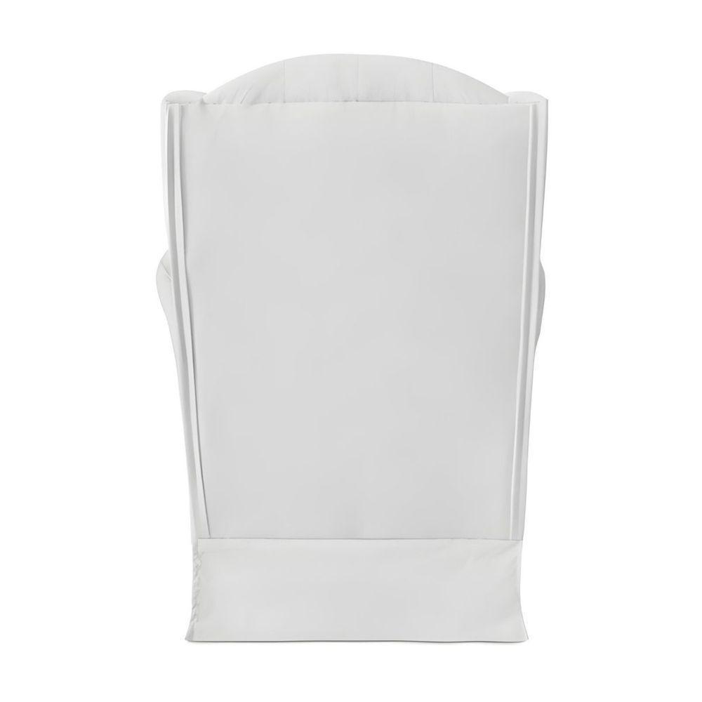 Poltrona Amamentação Cadeira Reforçada Balanço Lile Suede branco - 5