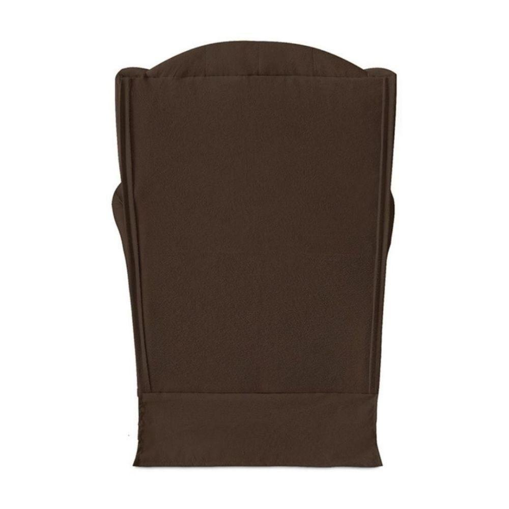 Poltrona Amamentação Cadeira Reforçada Balanço Lile Suede marrom - 5