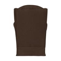 Poltrona Amamentação Cadeira Reforçada Balanço Lile Suede marrom - 5