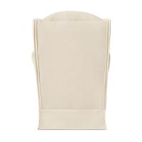 Poltrona Amamentação Cadeira Reforçada Balanço Lile Suede bege