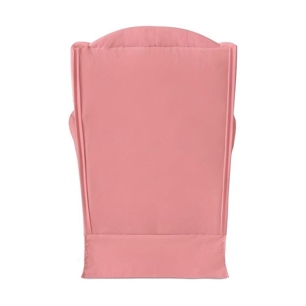 Poltrona Amamentação Cadeira Reforçada Balanço Lile Suede rosê - 5