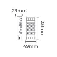 Fonte De Alimentação Chaveada Nordecor Dimerizável 24v 4,17a / 100w 220v Unica 7079 - 2