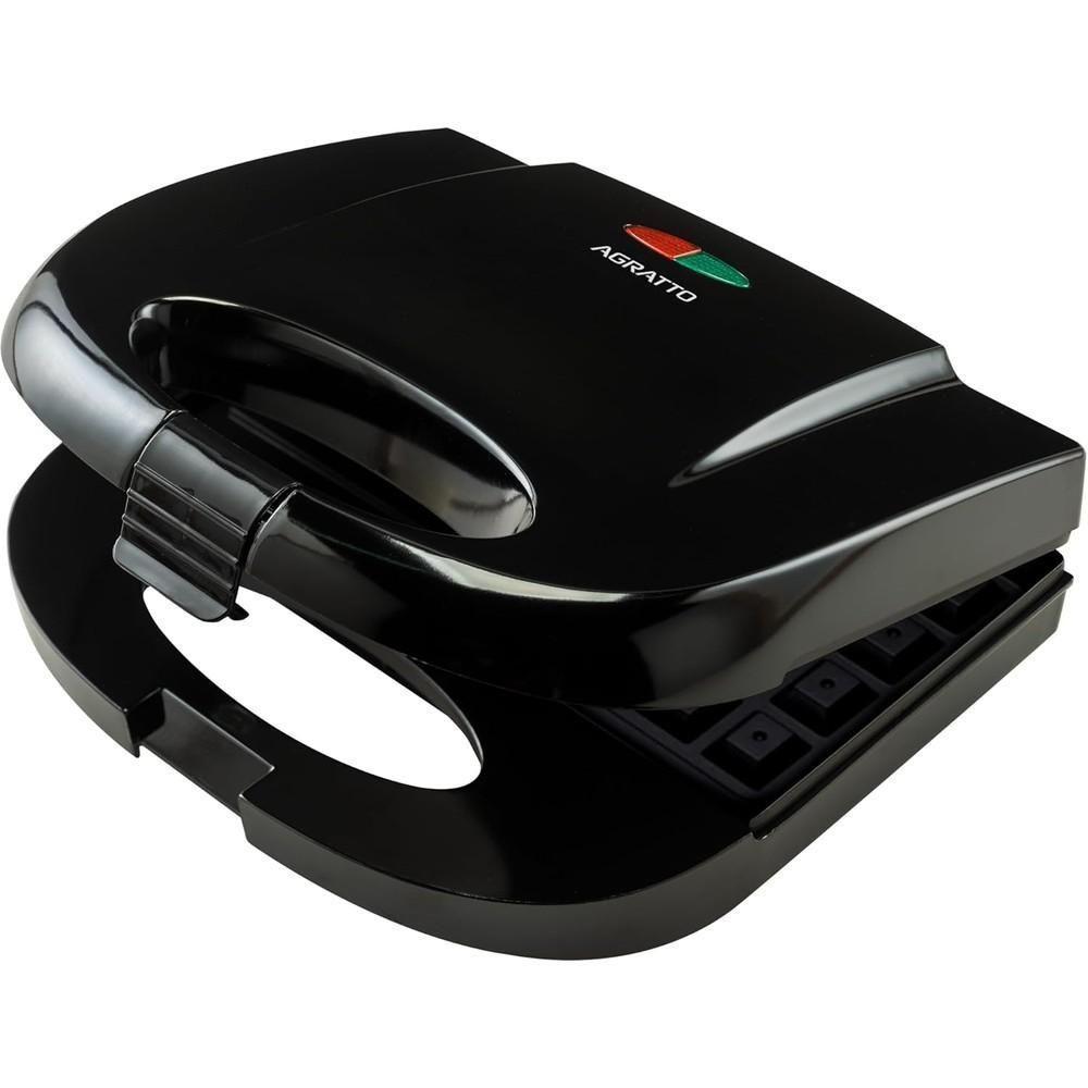 Máquina de Waffle Aroma 750W Preto AWAF01-01 Agratto 110V - 5
