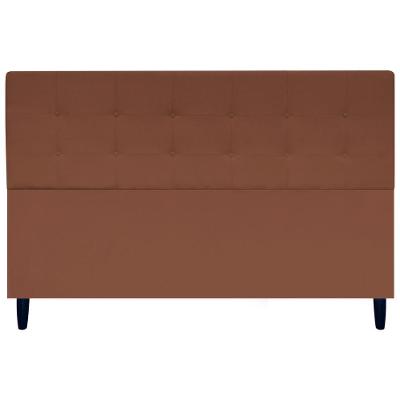 Cabeceira Cama Ivy King Ivy 195 Cm Suede Terracota, Suede