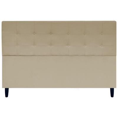 Cabeceira Cama Ivy King Ivy 195 Cm Suede Nude, Suede