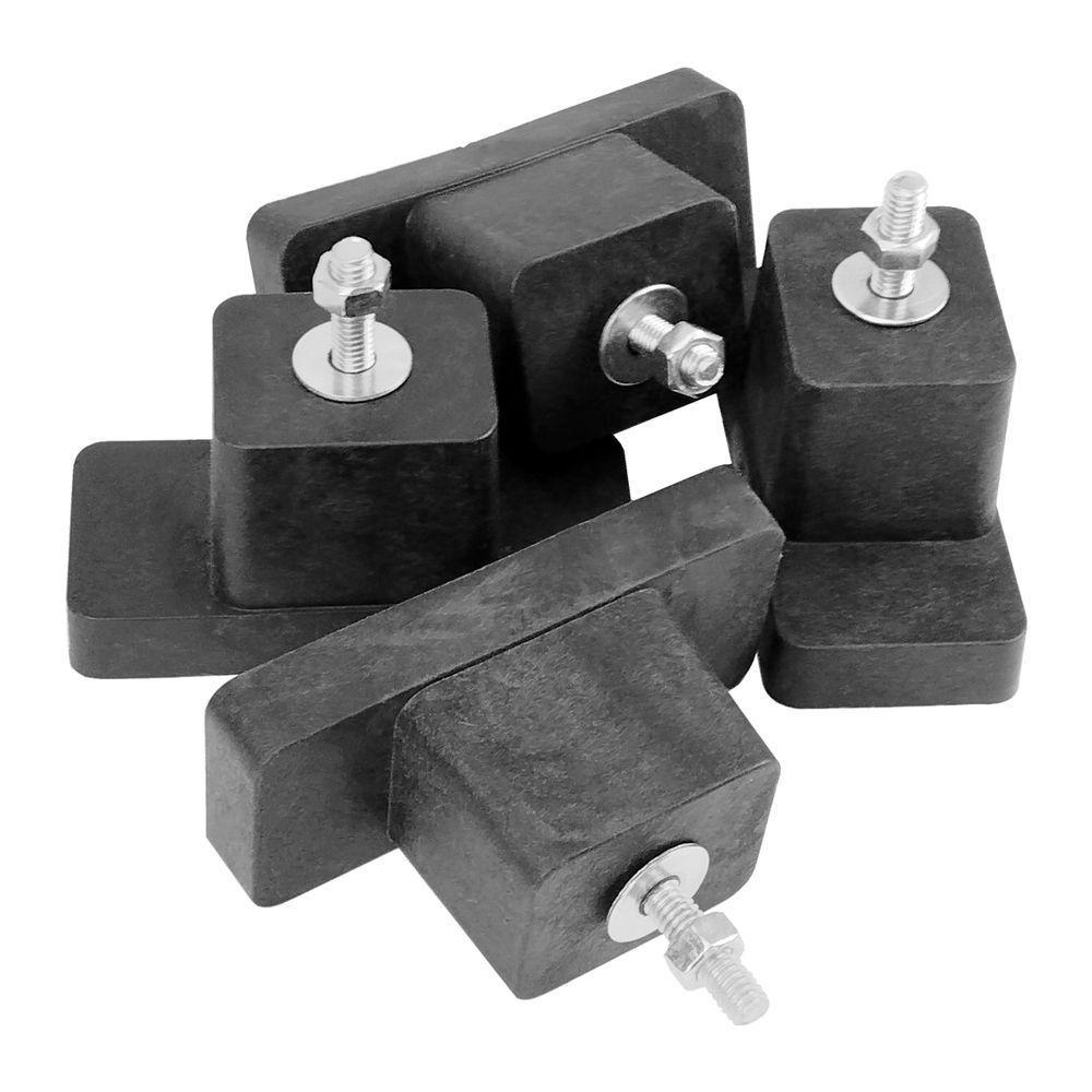 Calço De Borracha Grande Base Split Podium 01 Unidade - 6