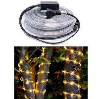 Mangueira De Pisca Led Luzes Fria 8 Funções Amarelo 10m 220v - 2