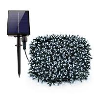 Pisca Fio Leds Solar 1000 Lâmpadas Decoração Externa 100m - 1