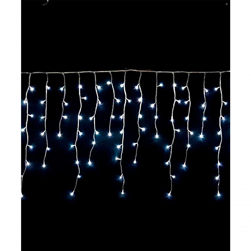 Pisca Cascata Azul 288 Lâmpadas Leds 8 Funções 4 Metros 220v - 4