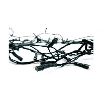 Cordão Pisca 100 Micro-lâmpadas Leds Branco Quente De 3,6m - 2