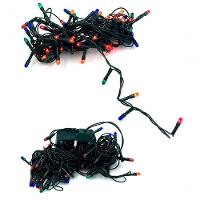 Cordão Pisca 100 Micro-lâmpadas Leds Branco Quente De 3,6m - 3