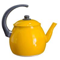Chaleira Amarelo Resistente Gulê Em Alumínio 2,4 Litros - 1