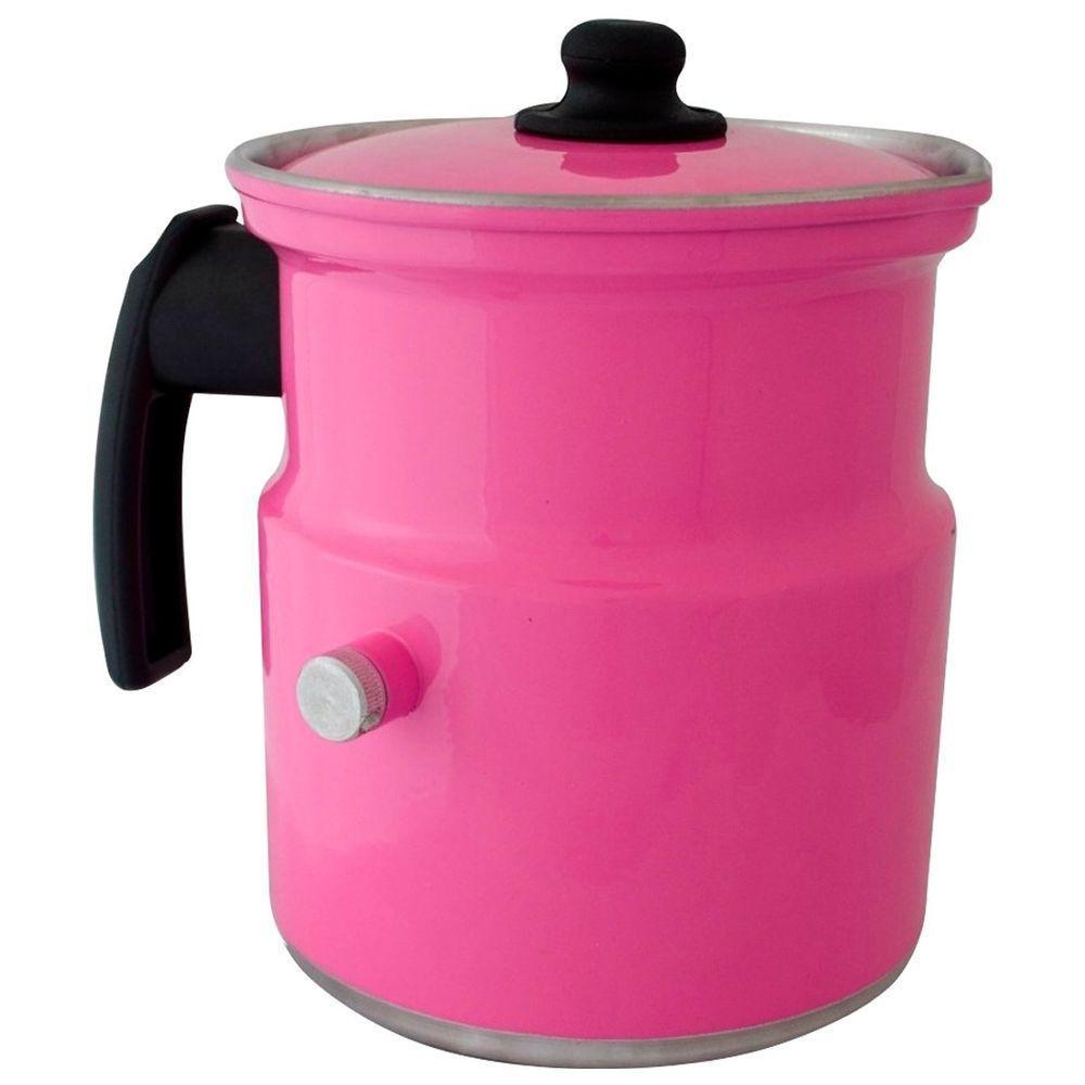 Kit Chaleira E Leiteira Gulê Alumínio 2 Peças Rosa - 2