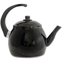 Kit Chaleira E Bule Gulê Em Alumínio 2 Peças Preta - 2