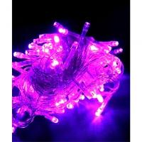 Pisca Cordão 100 Lâmpadas Led Roxo 8 Funções 9 Metros E 220v - 4