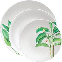 Jogo De Prato Raso Fundo Sobremesa 4 Pessoas 12pçs Graziela - 1