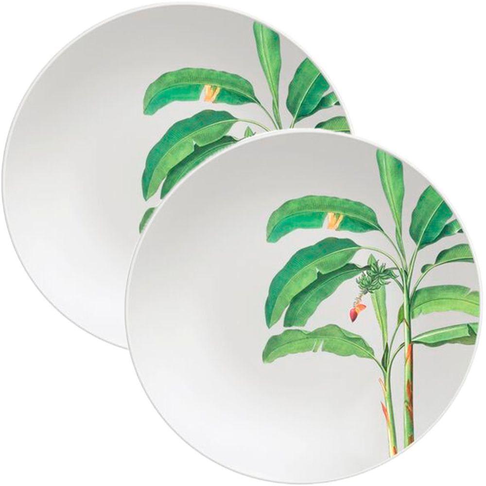 Jogo Pratos Sobremesa Lanche 6 Pessoas 6pçs Graziela 19cm - 1