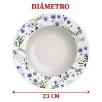 Jogo Pratos Raso Fundo 8 Pessoas 16pçs Ana Alice Tramontina - 2