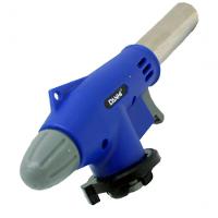 Kit Refil Gás De 400ml E Isqueiro Maçarico Culinário Azul - 3