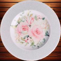 Jogo Pratos Sobremesa Lanche 8 Pessoas 8peças Ornatta 21cm - 5