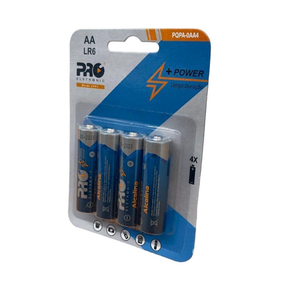 Pilha Alcalina Proeletronic Aa Pqpa-0aa4 Com 4 Unidades - 2