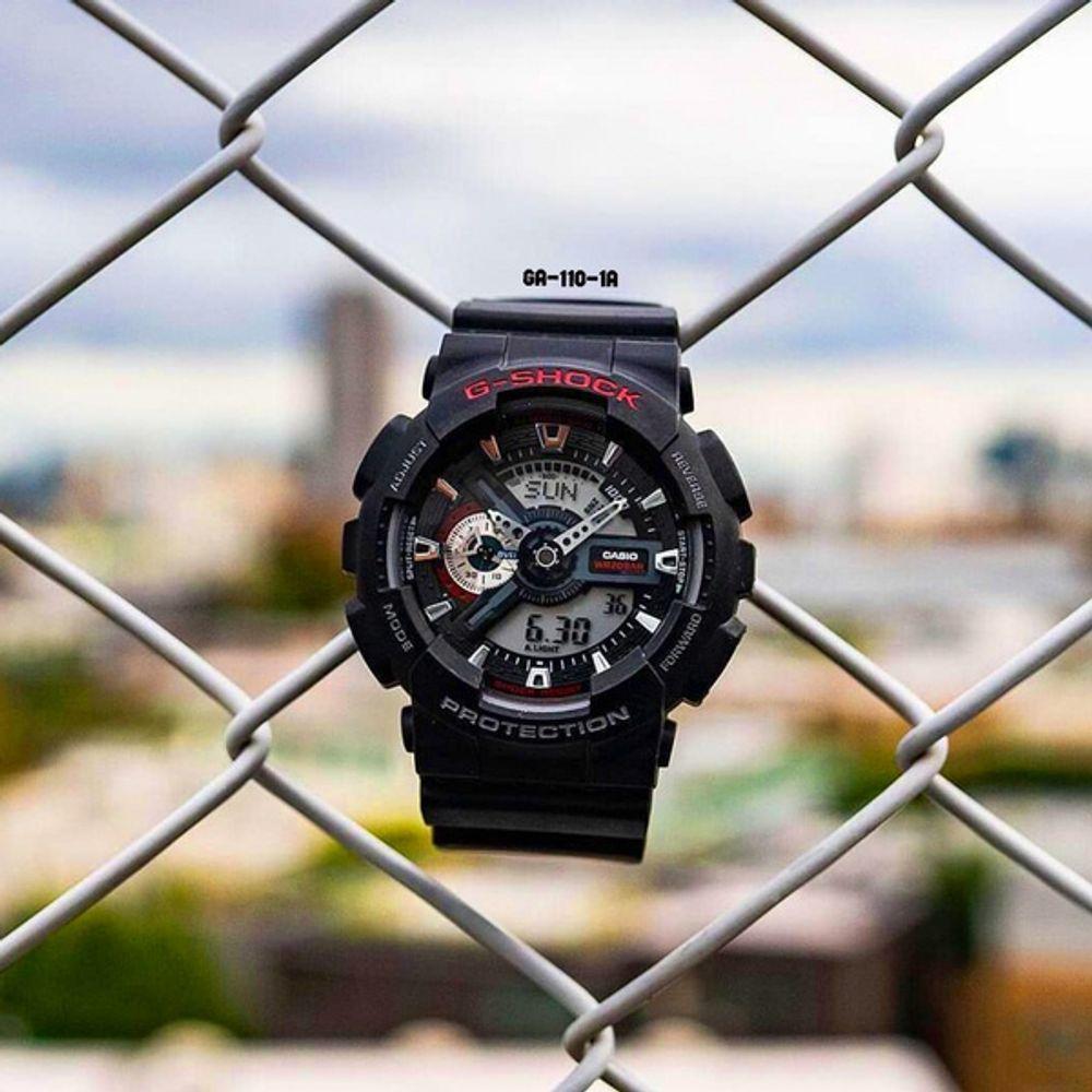 Relógio Casio G-shock Ga-110-1adr Preto Masculino - 2