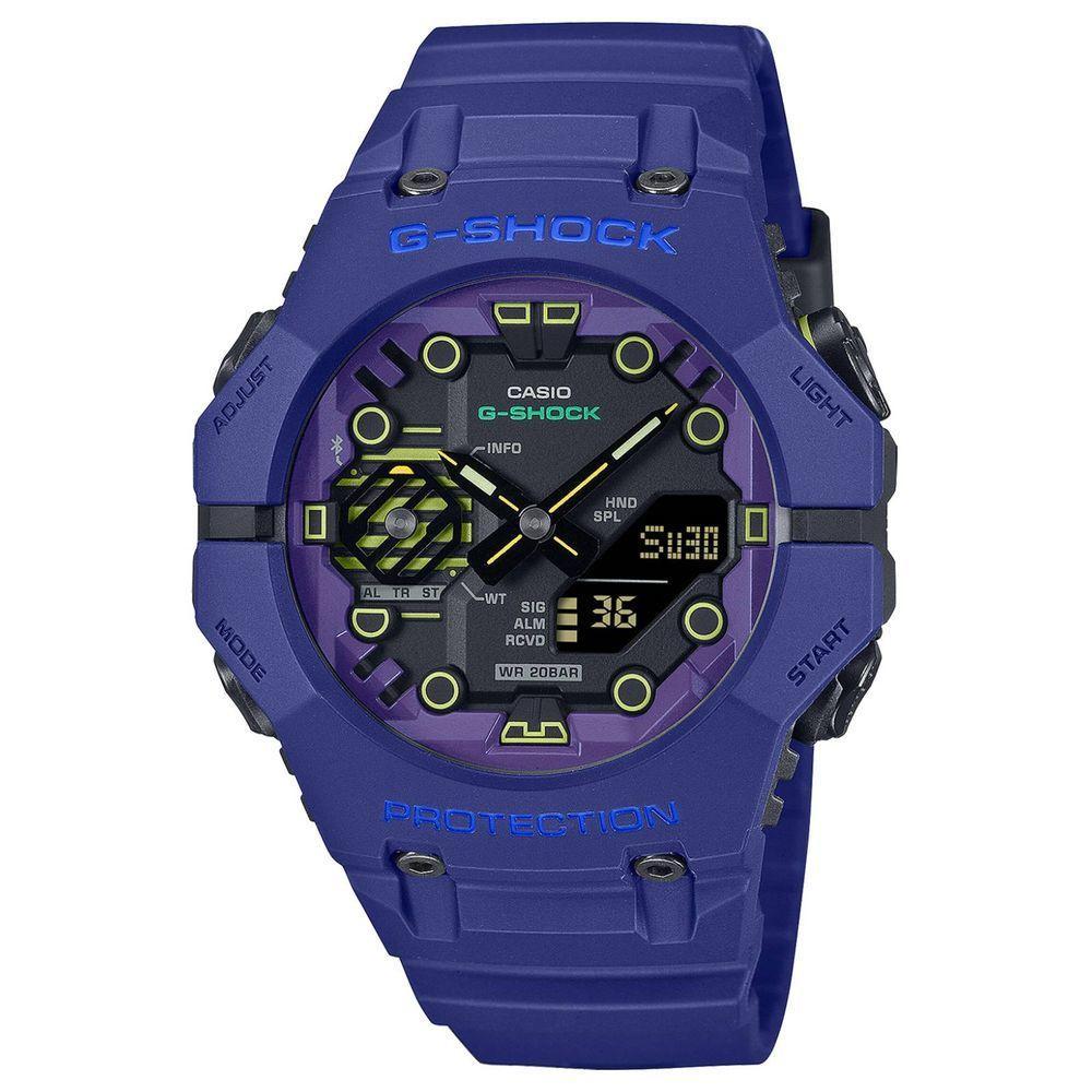 Relógio Casio G-shock Ga-b001cbr-2adr Cyber Space Carbon Core Guard Bluetooth - 1