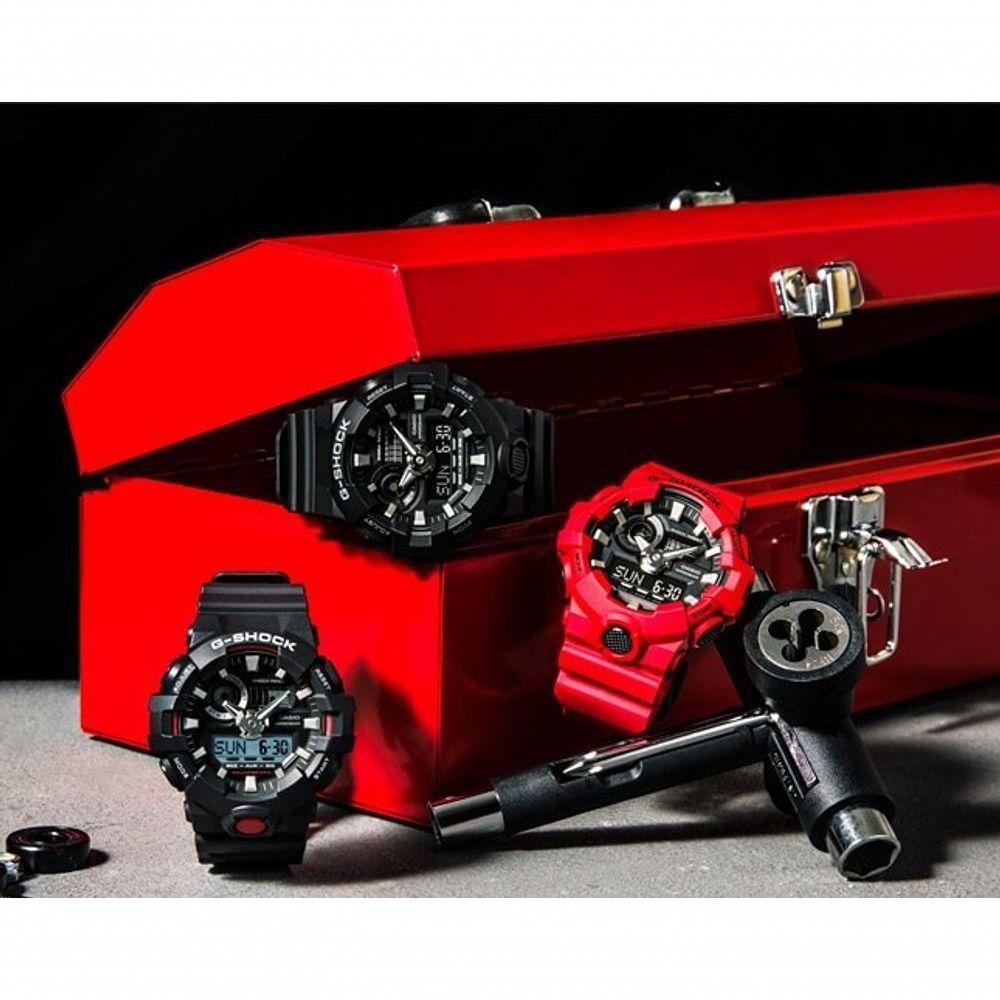 Relógio Casio G-shock Ga-700-1adr Preto - 3