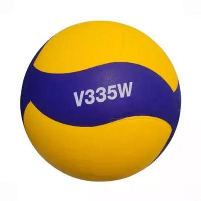 Bola De Vôlei Mikasa V335w Amarelo E Azul