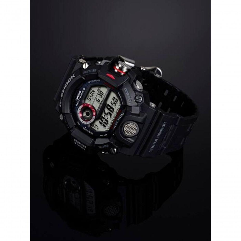 Relógio Casio G-shock Rangeman Gw-9400-1dr Sensor Triplo - 5