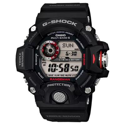 Relógio Casio G-shock Rangeman Gw-9400-1dr Sensor Triplo