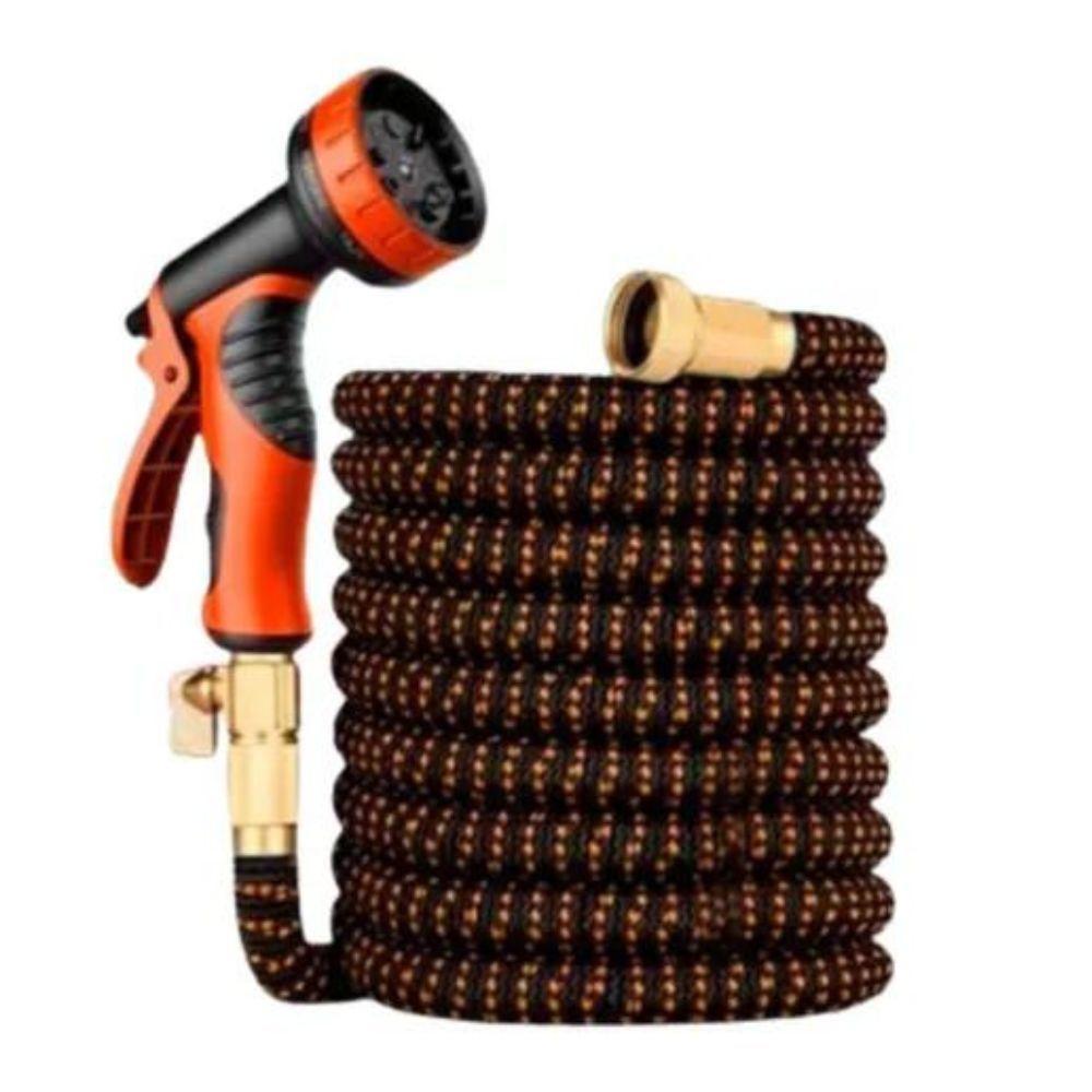 Mangueira Kepper Poliester 15mts Conector De Metal Laranja Com Preto - 2