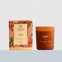 Vela Perfumada Terra Do Sol Lenvie + água De Coco 210g - 2