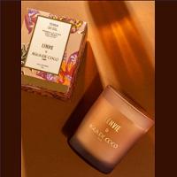 Vela Perfumada Terra Do Sol Lenvie + água De Coco 210g - 3