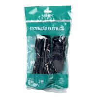 Extensão Elétrica 3 Tomadas Pl 2x0,75 3m Preta - 2