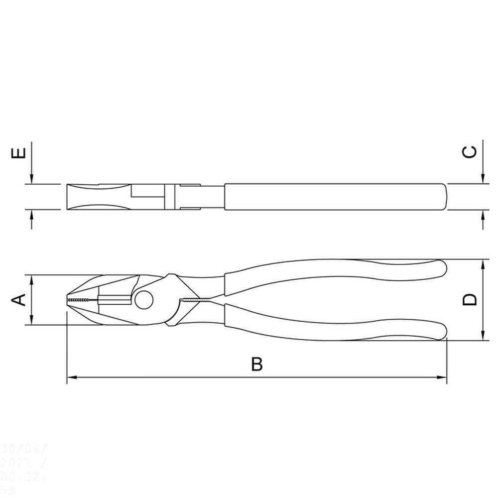 Alicate Universal 9" Tramontina Pro Tramontina - 2