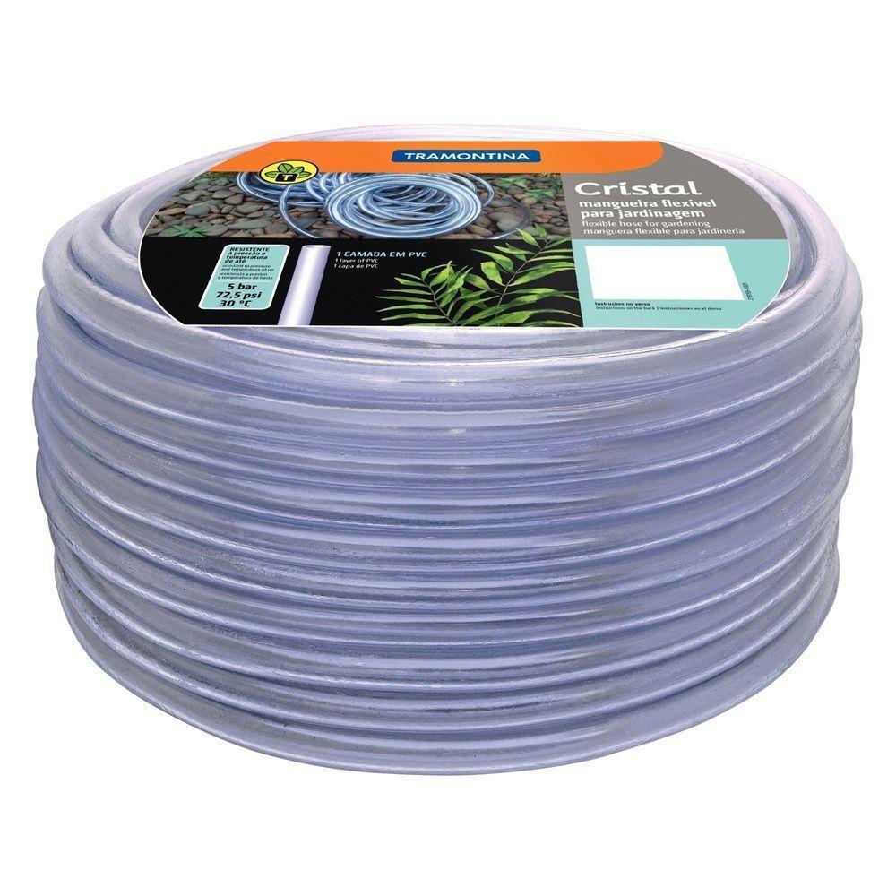 Mangueira Cristal Tramontina 115mm X 15mm 1 Camada 50 M Tramontina - 1