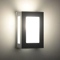 Luminária Arandela Preta Externa E Interna 5 Vidros 1xe27 Decoração Design Moderno Industrial - 2