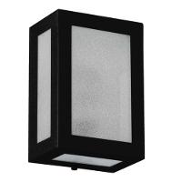 Luminária Arandela Preta Externa E Interna 5 Vidros 1xe27 Decoração Design Moderno Industrial