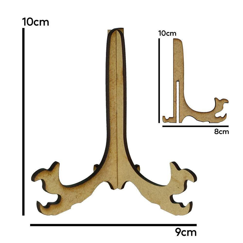 Kit 10 Suporte Mdf Placas Azulejos Bordado Quadro 10cmx9cm - 4