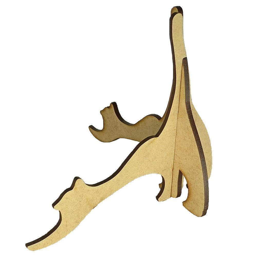 Kit 20 Suporte Gatinho Mdf Placa Azulejo Bordado 11cmx13cm - 2