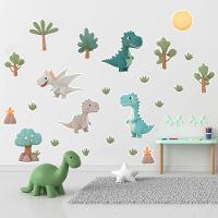 Adesivo De Parede Infantil Dinossauros Tiranossauro Dragão - 6