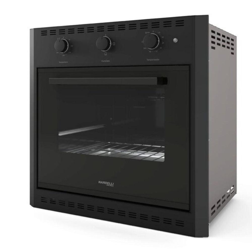 Forno Elétrico Nardelli Embutir 60L Black EB60 - Preto 110V - 1