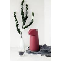 Garrafa Térmica Tramontina Exata Em Plástico Vermelho Com Ampola De Vidro1 L - 8