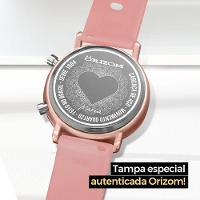 Relogio Digital Feminino Led Redondo Aço Inoxidavel Presente Casual Ajustavel Moda Silicone Original