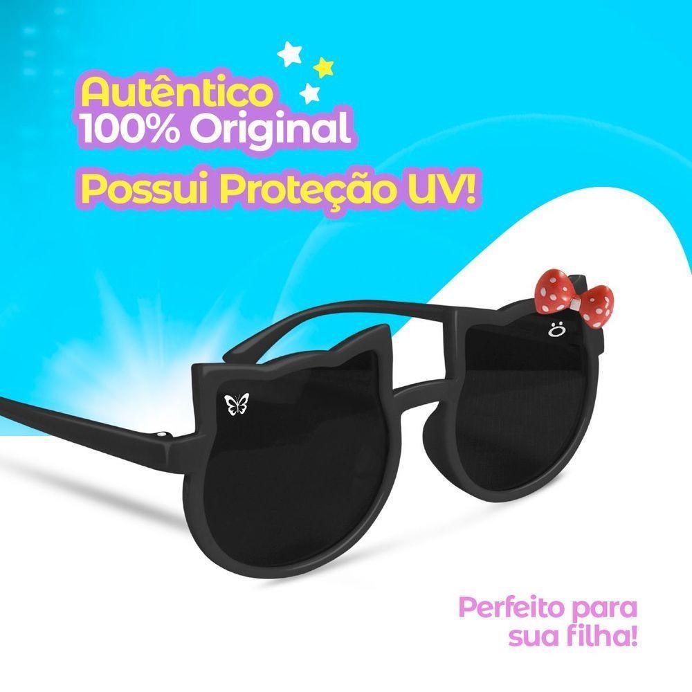 Relogio Menina Digital Infantil + Colar + Oculos Sol Garota Social Led Original Presente Strass Rosa - 4