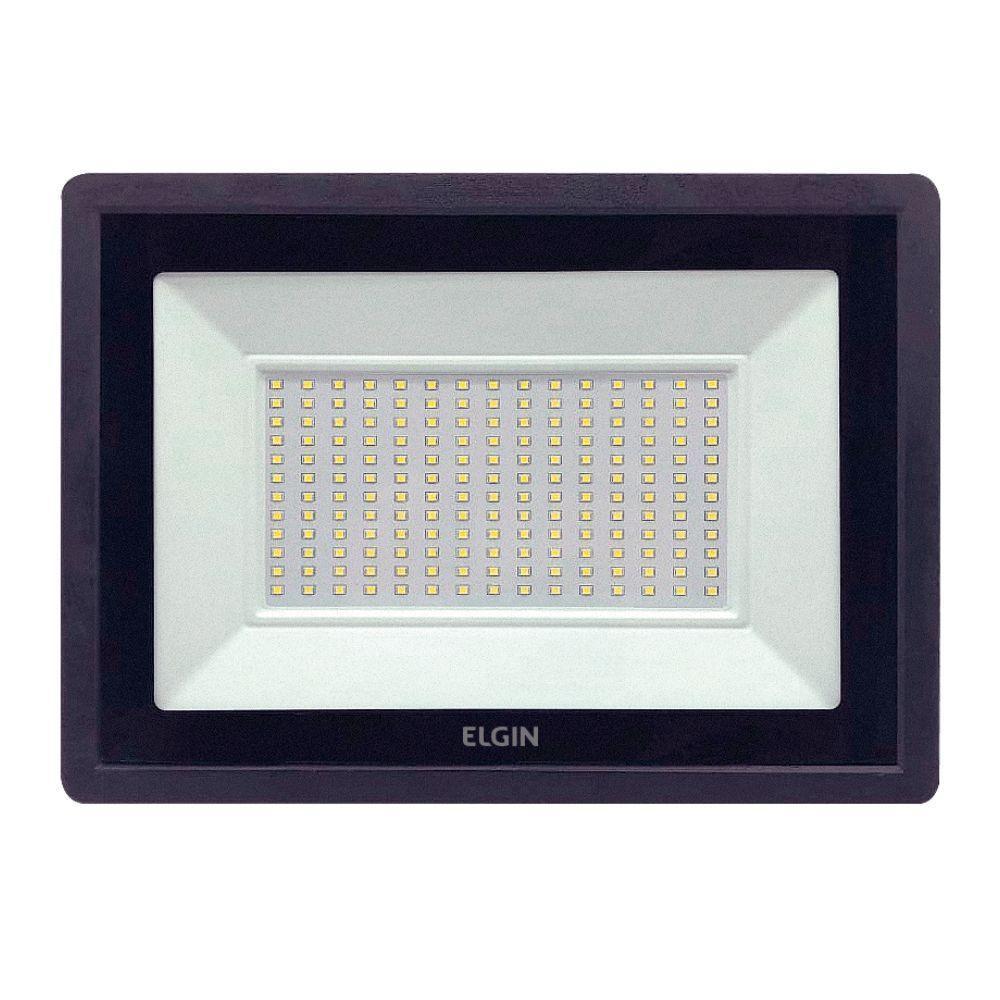 Refletor Led Elgin 150w 6500k Preto - 1