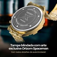 Relogio Masculino Aço Inox + Oculos Proteção Uv Inoxidável Qualidade Premium Social Presente Casual - 3