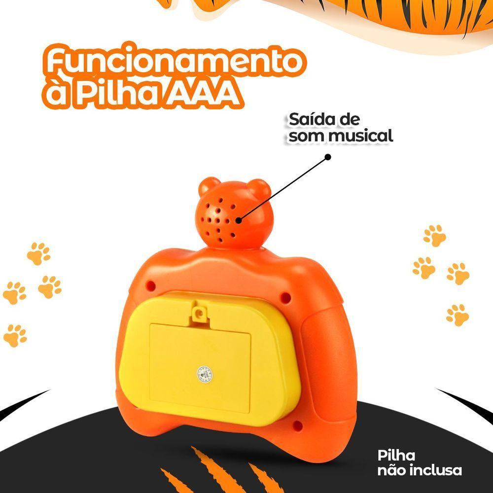 Relogio Infantil Digital + Oculos Sol Prova Dagua Presente Criança Original Laranja Anti-stress - 3